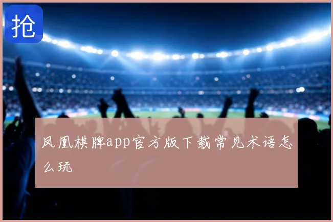 凤凰棋牌app官方版下载常见术语怎么玩