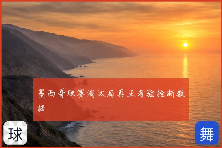 墨西哥联赛淘汰局真正考验抢断数据